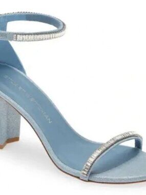 STUART WEITZMAN Nearlynude Stefanie Sandal  Sz: 10.5